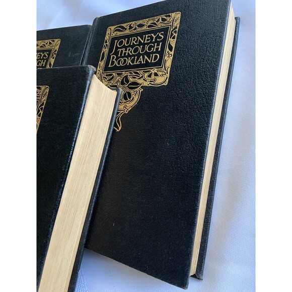 LOT Antique Vintage 1909 Journeys Through Bookland Sylvester Volumes 4,5, & 9 - Picture 3 of 9